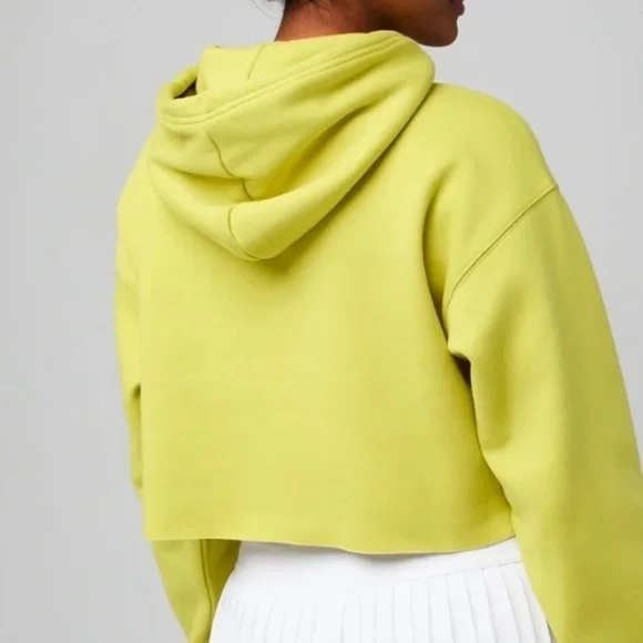 FABLETICS Cozy Fleece Cropped Hoodie - Picture 5 of 12